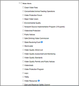 DNR Email Services List