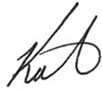 Kat's signature