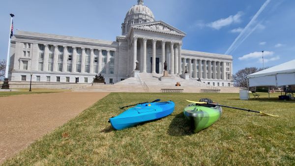 Kayaks at the Capital